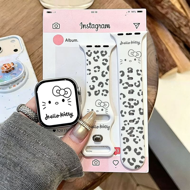 Anime Cartoon Tiger Hello Kitt - Apple Watch Band recension och pris