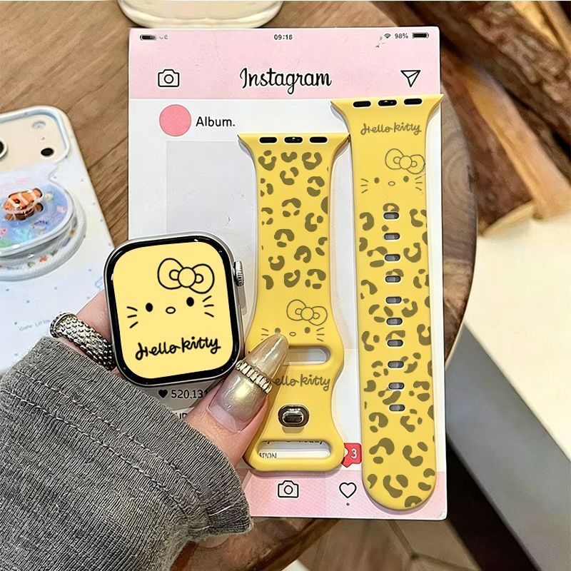 Anime Cartoon Tiger Hello Kitt - Apple Watch Band recension och pris