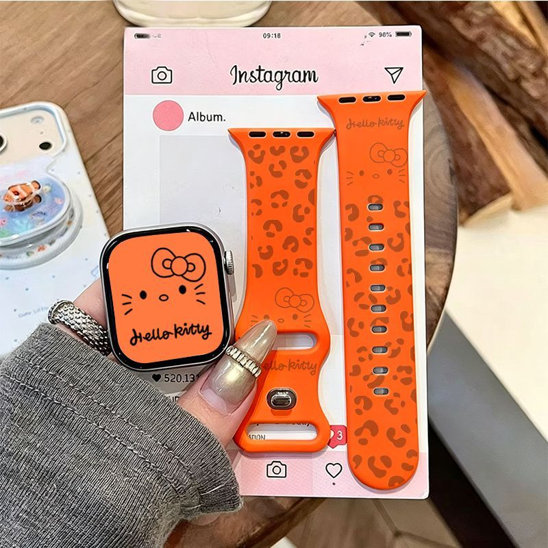 Anime Cartoon Tiger Hello Kitt - Apple Watch Band recension och pris