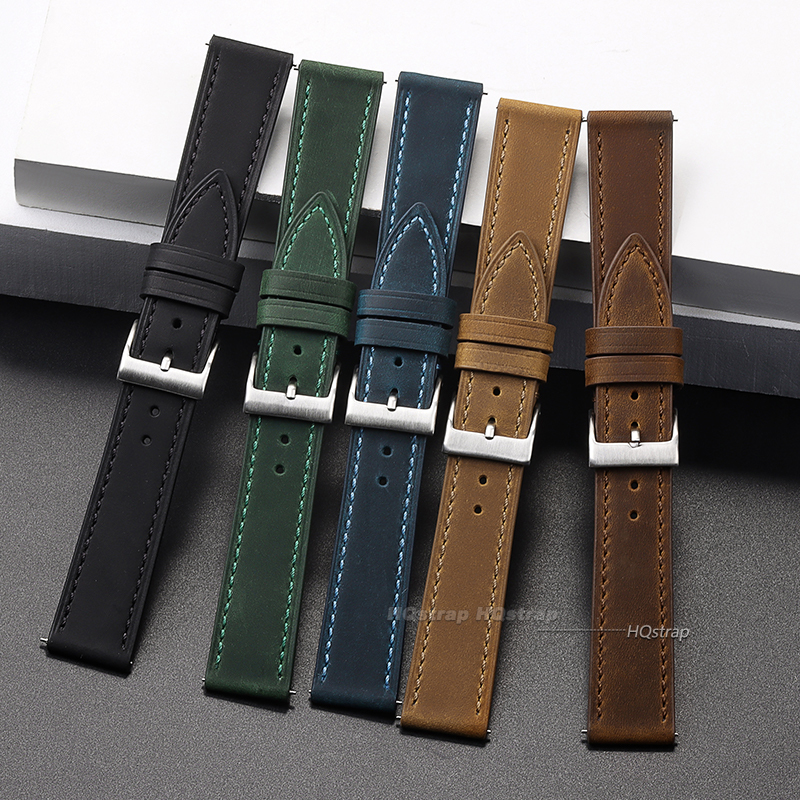 Vintage Cowhide Watch Strap Qu - Smartwatch Vintage Watches For Women recension och pris