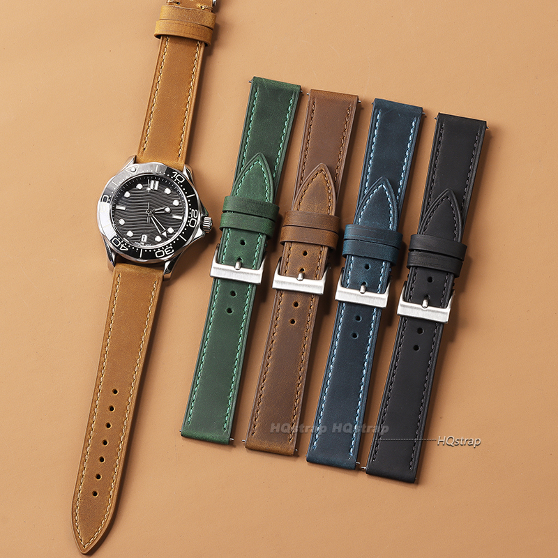 Vintage Cowhide Watch Strap Qu - Smartwatch Vintage Watches For Women recension och pris