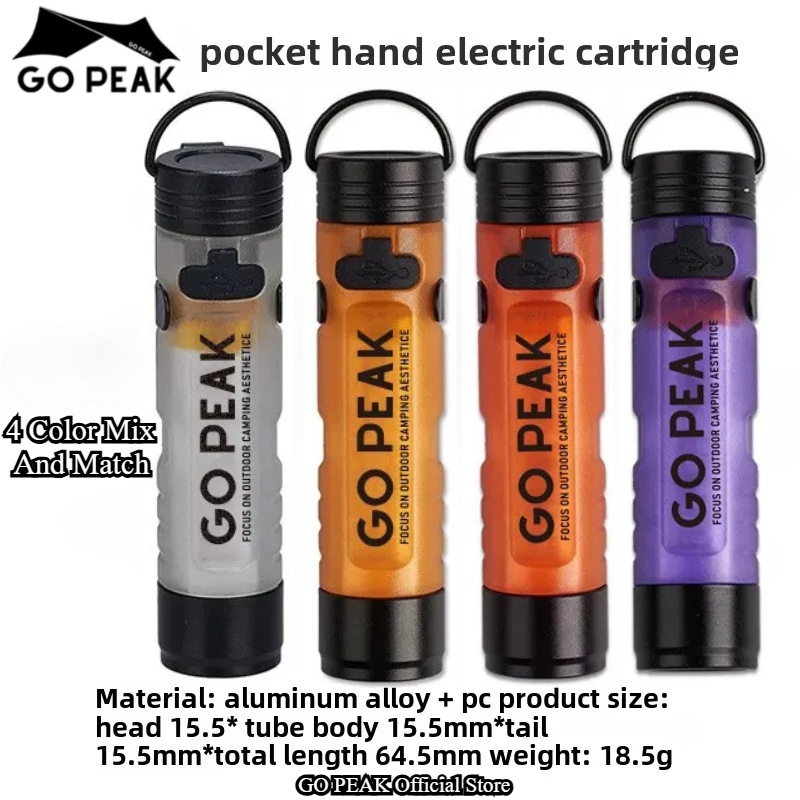 GOPEAK Pocket Mini Flashlight  - Tritium Gas Tube recension och pris