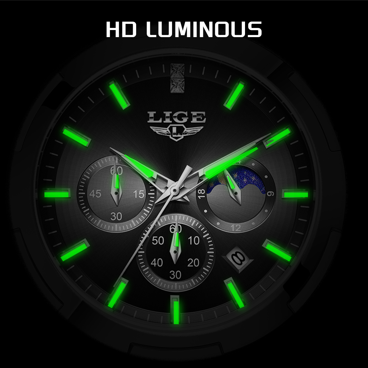 LIGE Top Brand Luxury Watch Wo - Smartwatch Ladies Watches Branded recension och pris